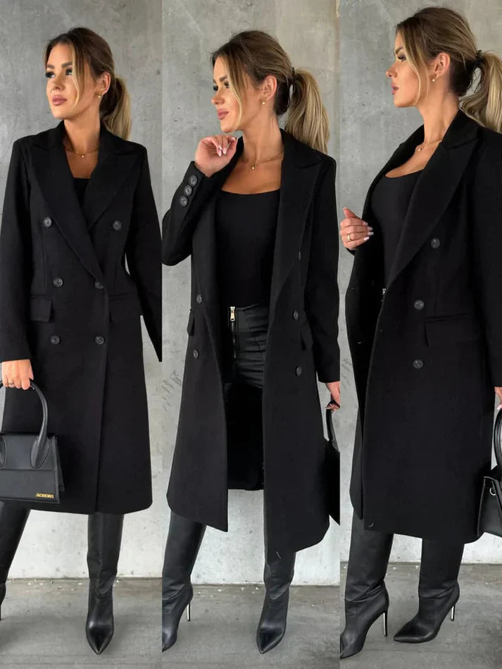 Krohn-e | Eleganter Wintermantel für Damen