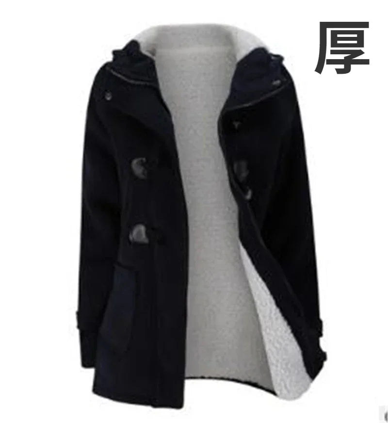 Entspannter Wintermantel im Julienne-Stil