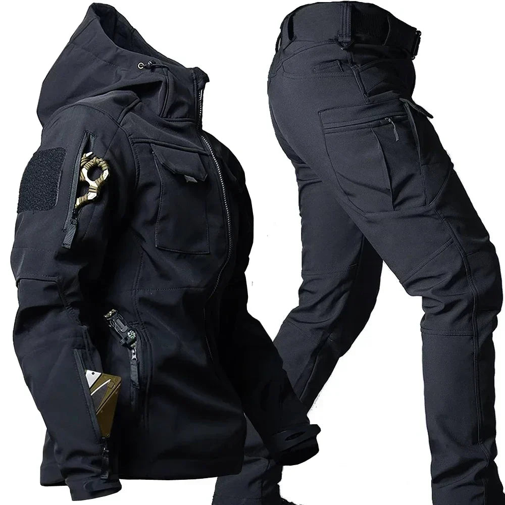 Winter-Outdoor-Set Maximilian mit Fleecefutter, wasserfest