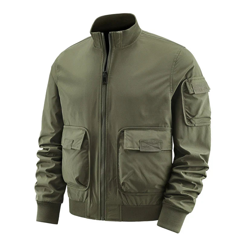 Aubert Herren Cargo Bomberjacke im Casual Style
