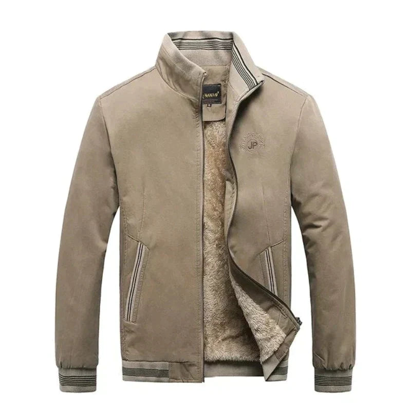 Krohn-e | Mit Fleece gefütterte Winterjacke