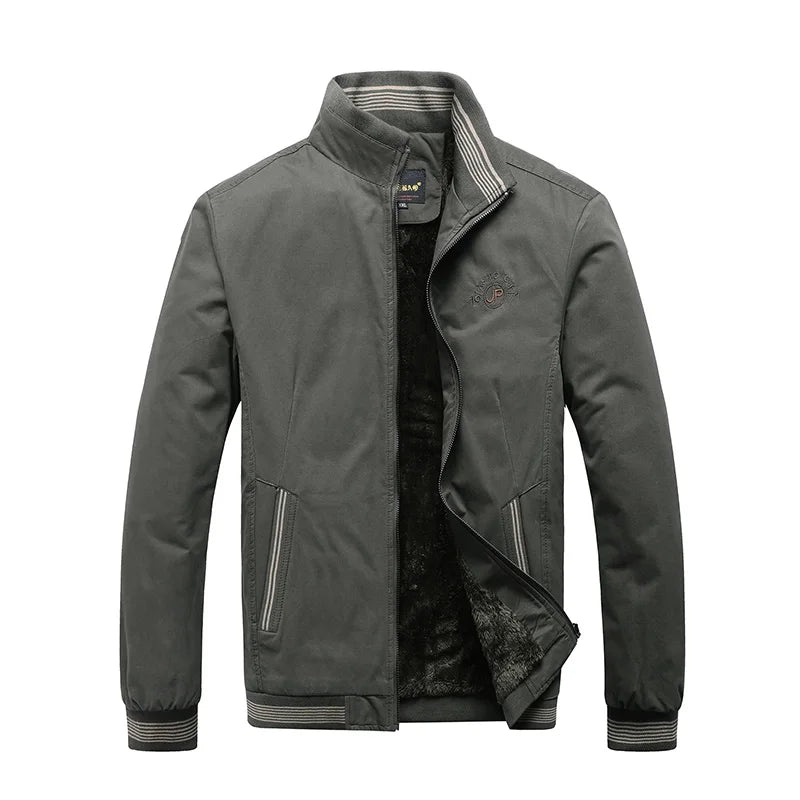 Krohn-e | Mit Fleece gefütterte Winterjacke