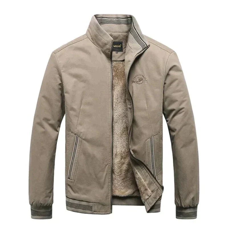 Krohn-e | Mit Fleece gefütterte Winterjacke