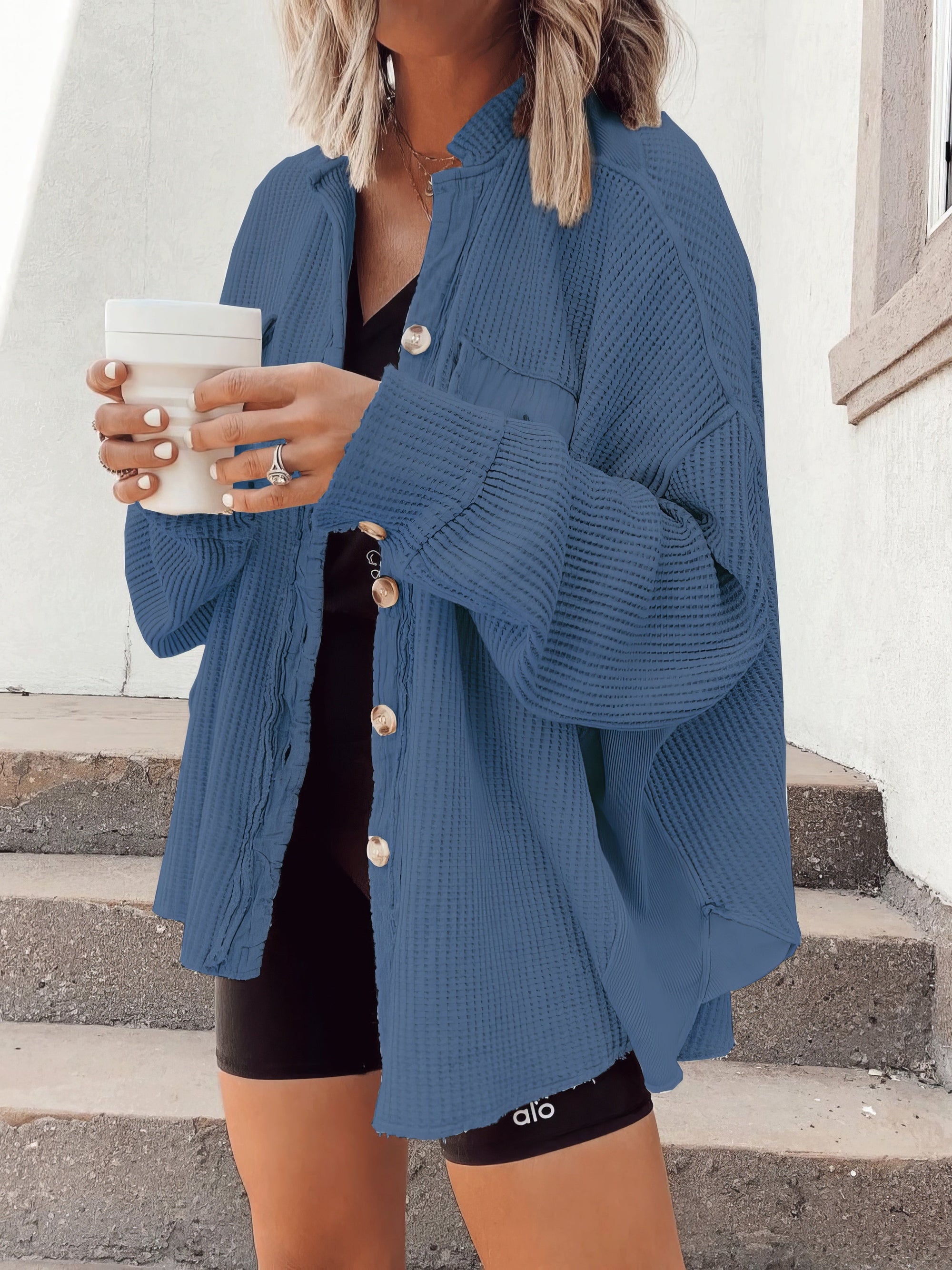 Krohn-e | Lässige Hemdjacke Aus Weichem Stoff