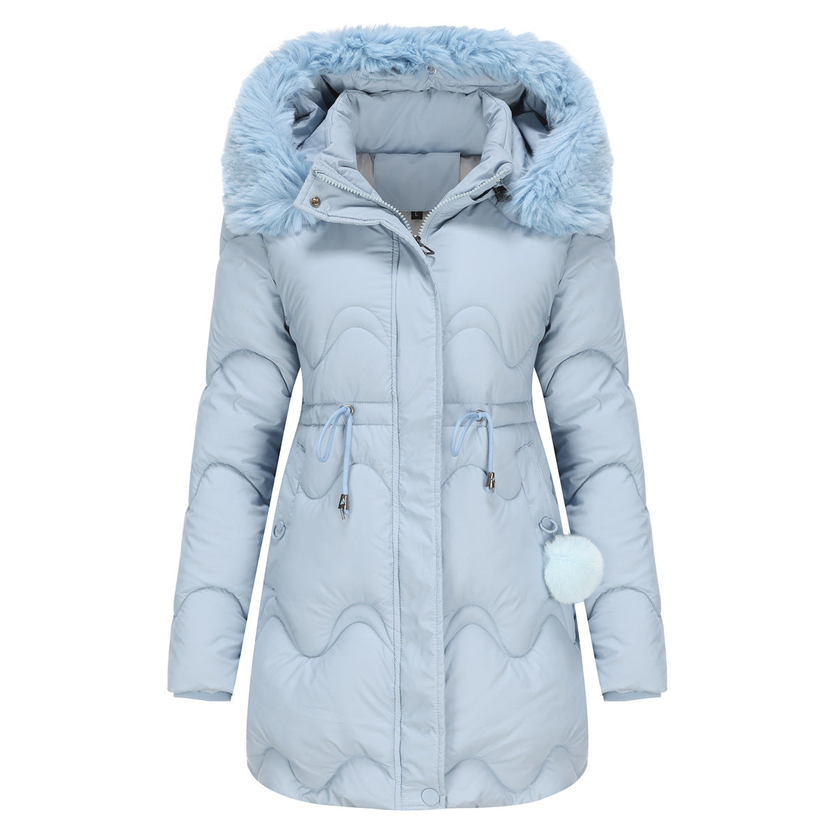 Krohn-e | Winterjacke mit Abnehmbarer Kapuze und Reißverschlüssen