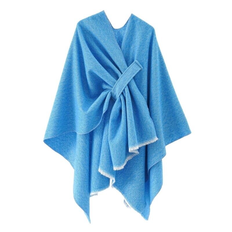 Krohn-e | Kaschmir Poncho Retro & Stilvoll