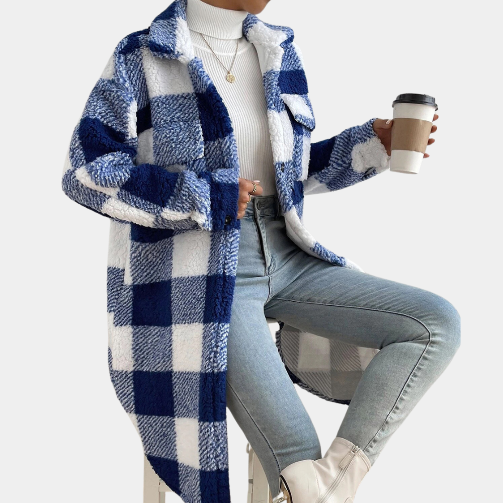 Krohn-e | Leichte Teddyjacke für Damen im Winter