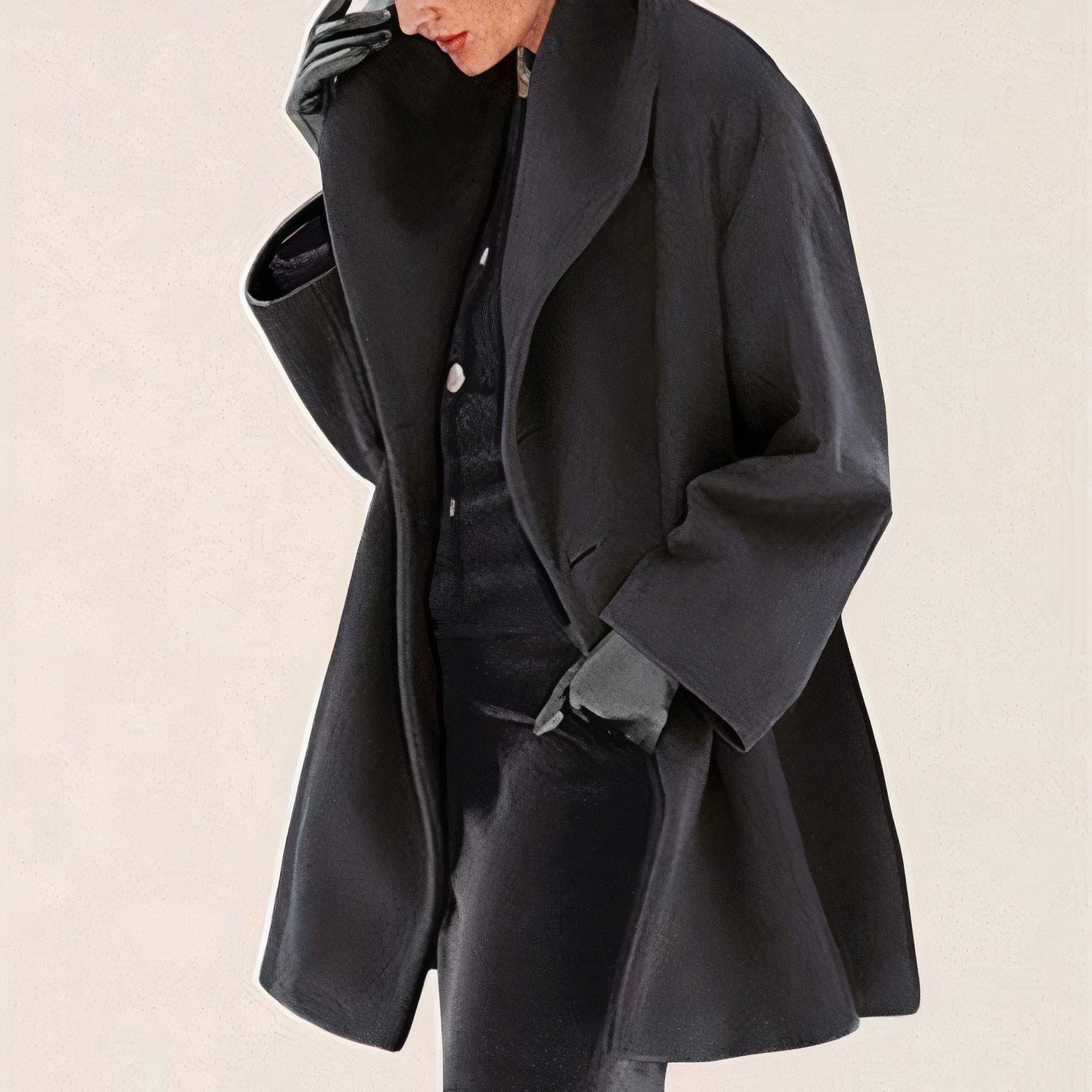 Krohn-e | Warme Kapuzen Midi Winterjacke