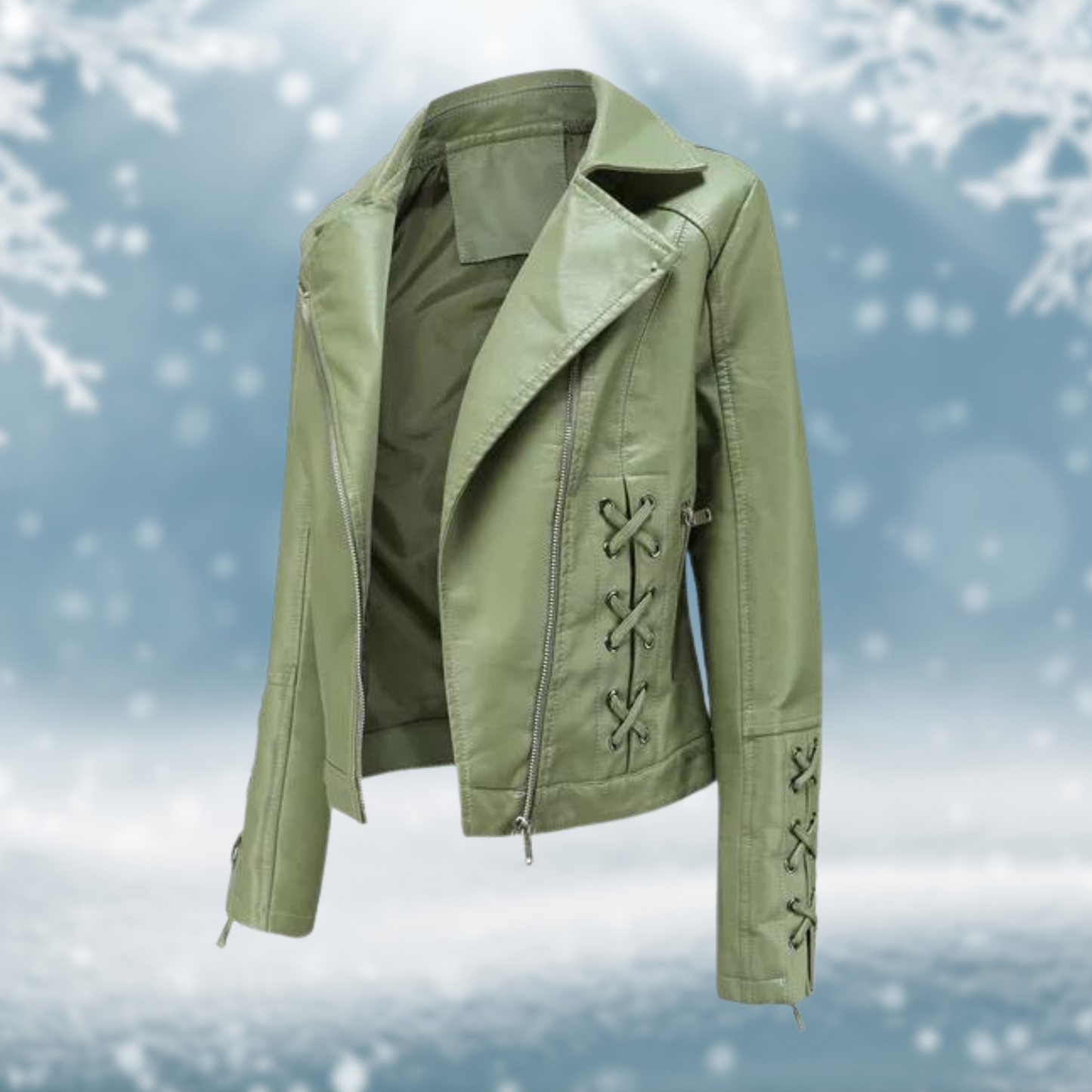 Krohn-e | Vegane Lederjacke