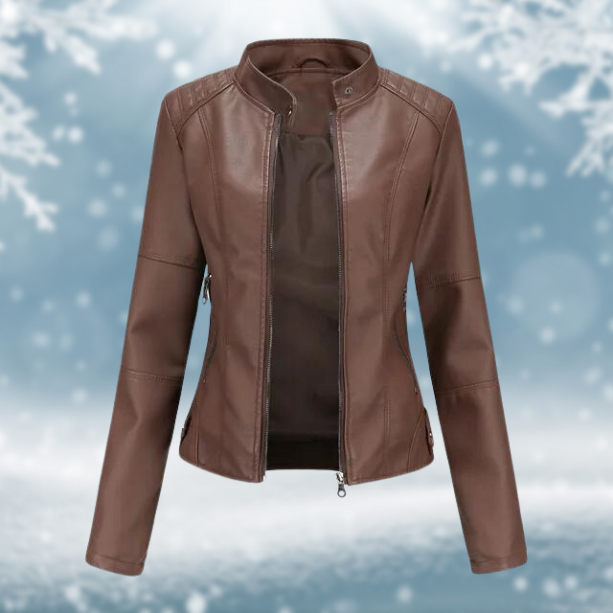 Krohn-e | Vegane Lederjacke Im Modernen Stil