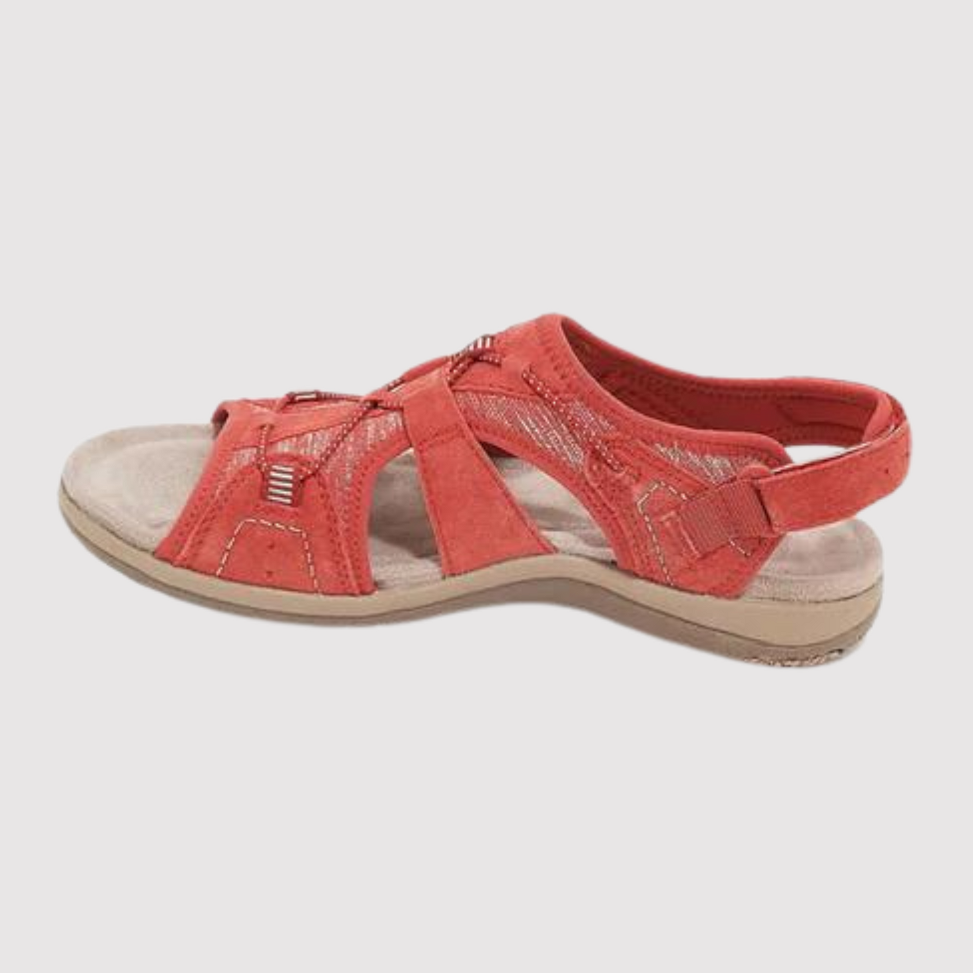 Krohn-e | Stützende und weiche, verstellbare orthopädische Sandalen für Damen