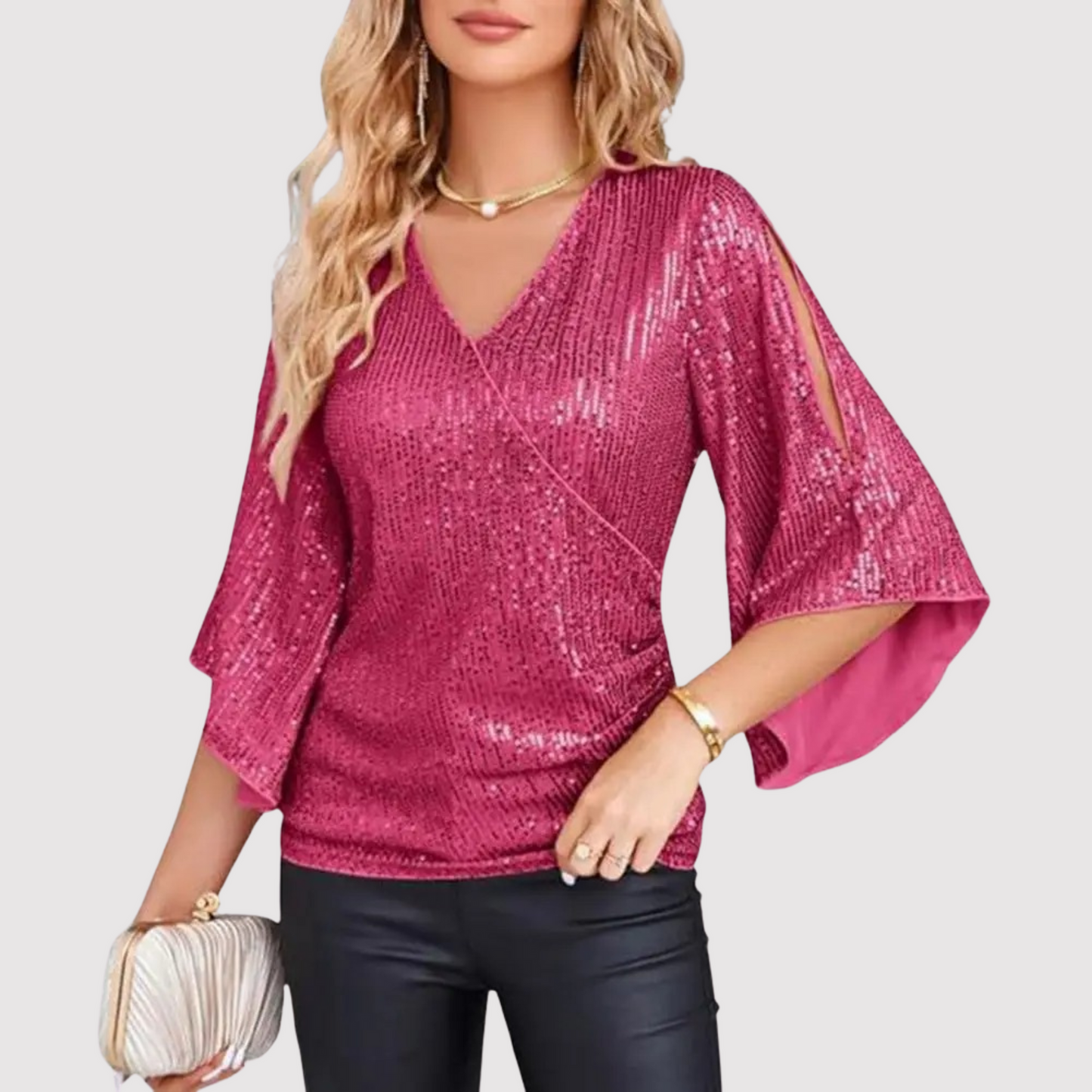 Trendiges und bequemes Pailletten-Top für Damen von Krohne