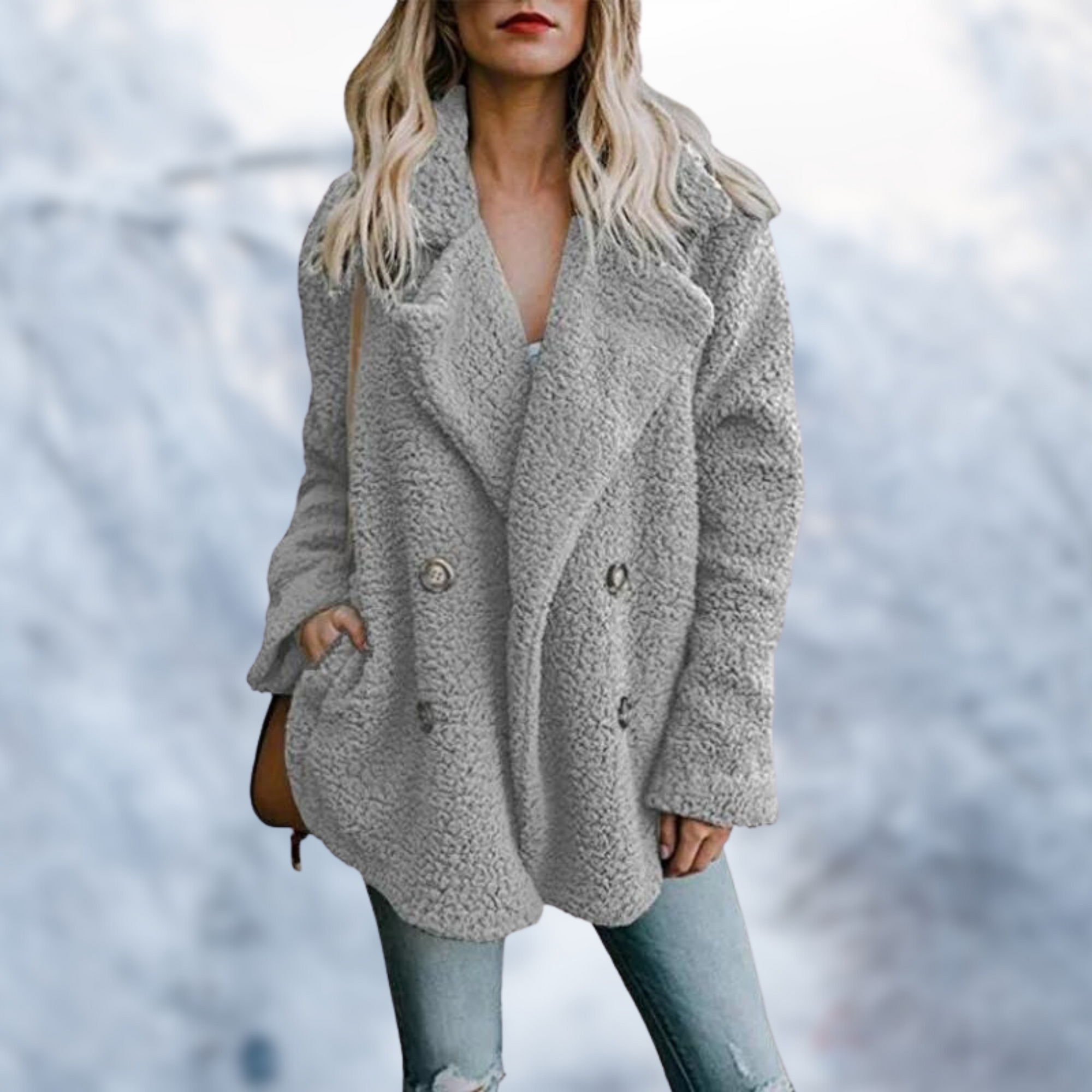 Krohn-e | Winter Teddy Mantel