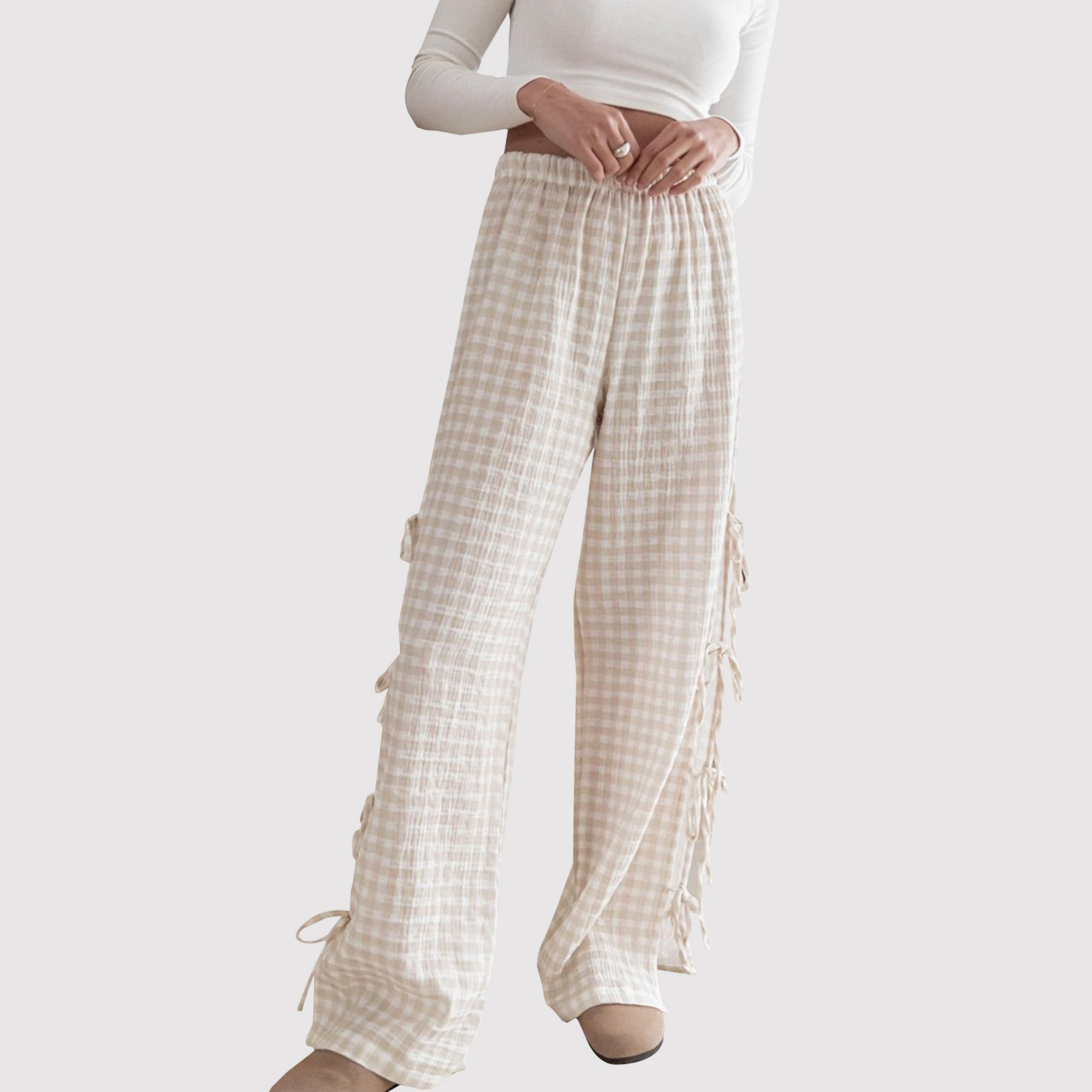 Abbie: weit geschnittene Damenhose