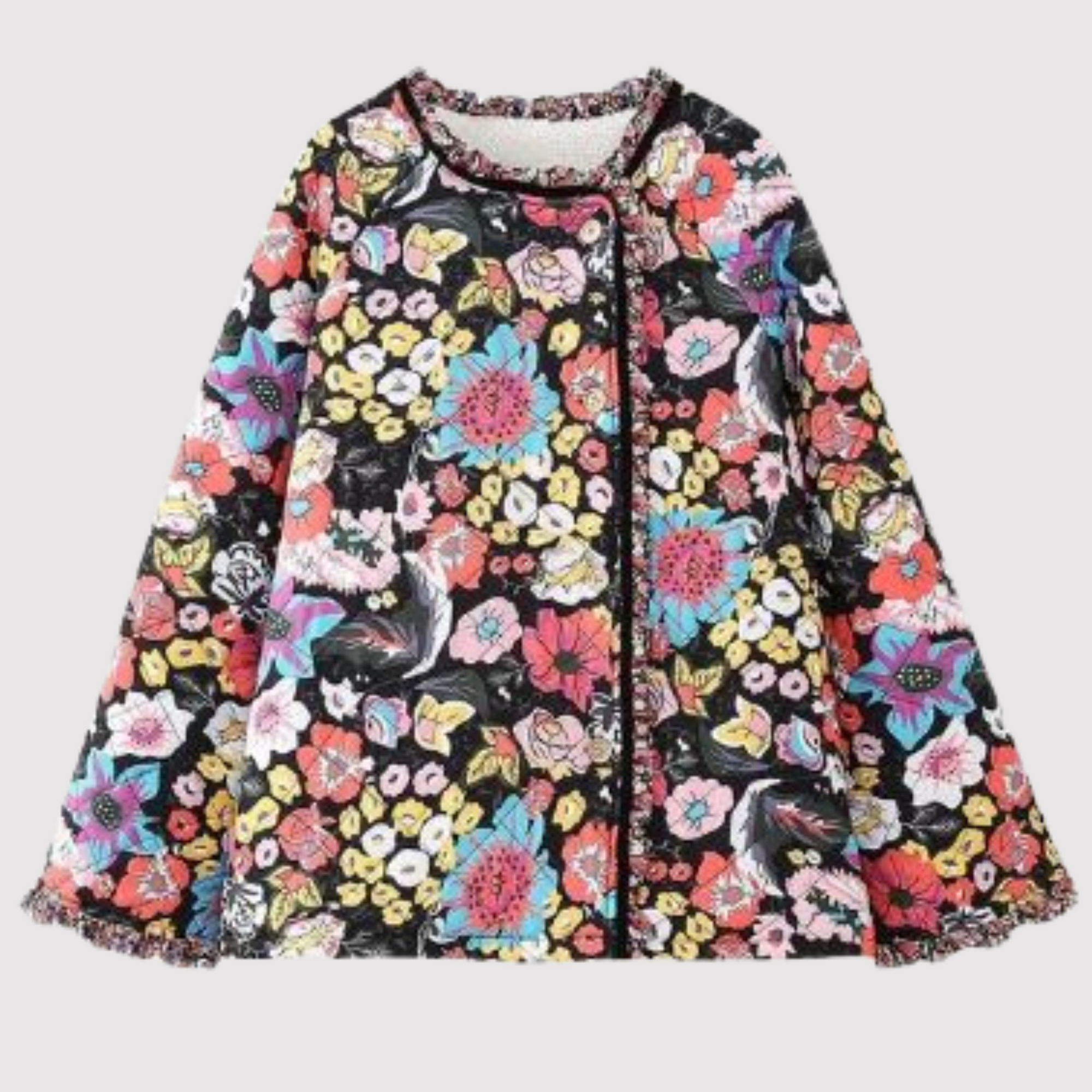 Krohn-e | Mode Weinlese Pint Jacke