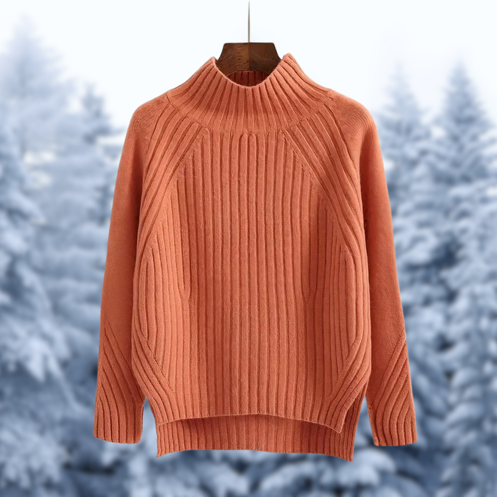 Pullover Emily: Rundhals-Strickpullover