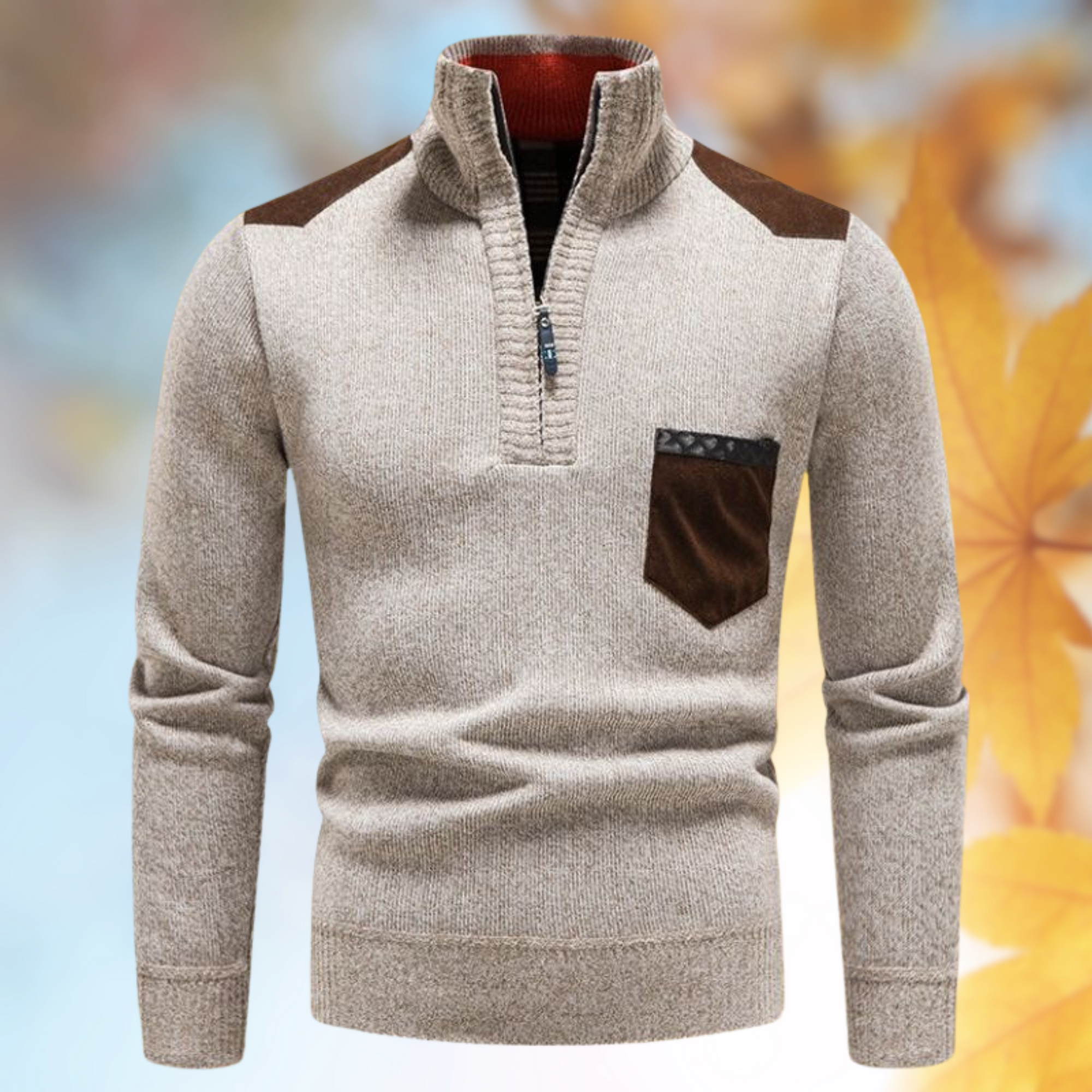 Preston-Pullover mit Zipper