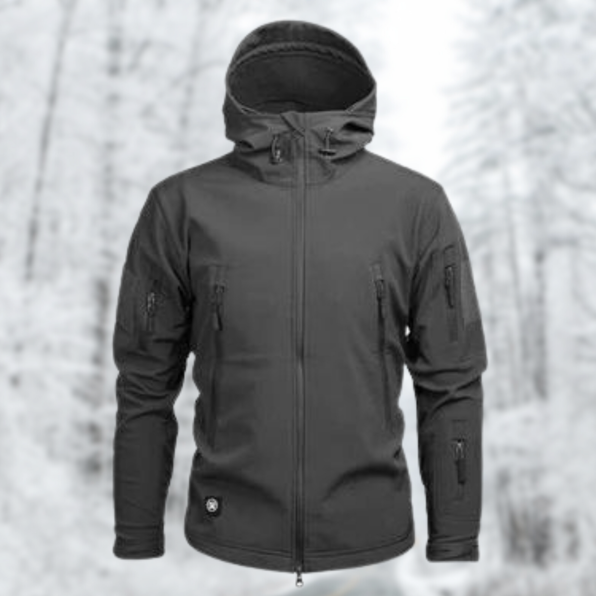 Krohn-e | Herrenjacke mit Reißverschluss