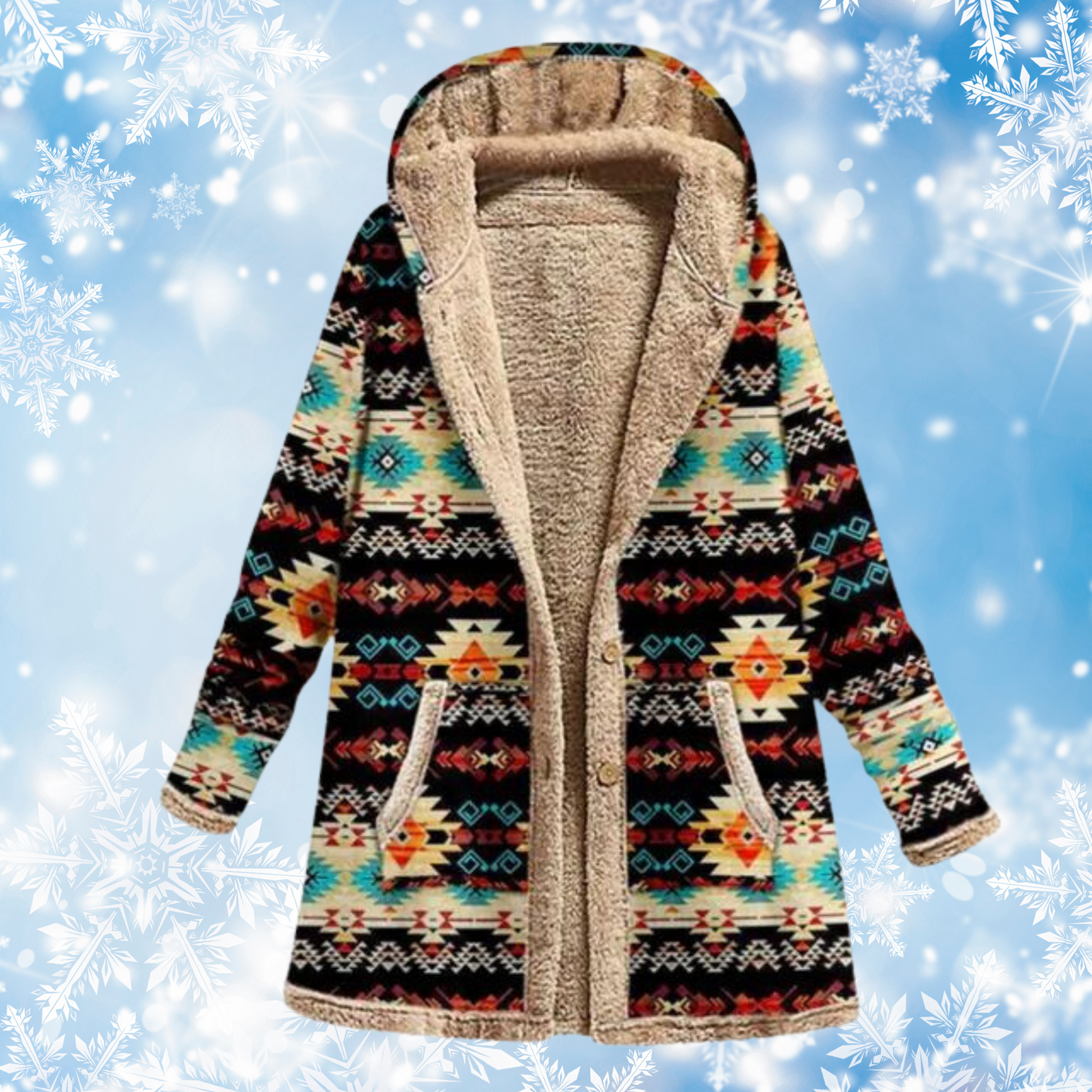 Everly Kapuzenpullover mit Aufdruck