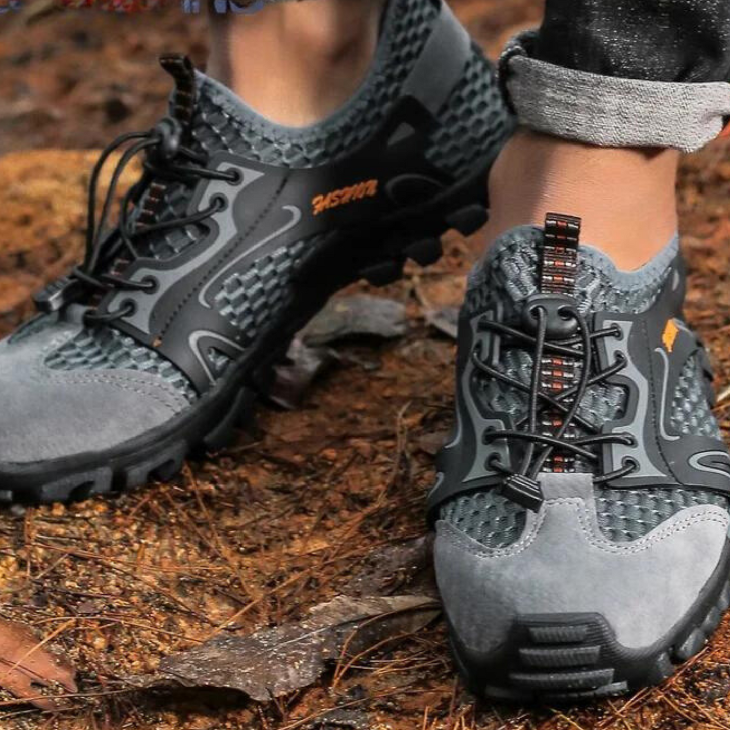 Harbert Atmungsaktives Mesh-No-Slip Socken für Herren