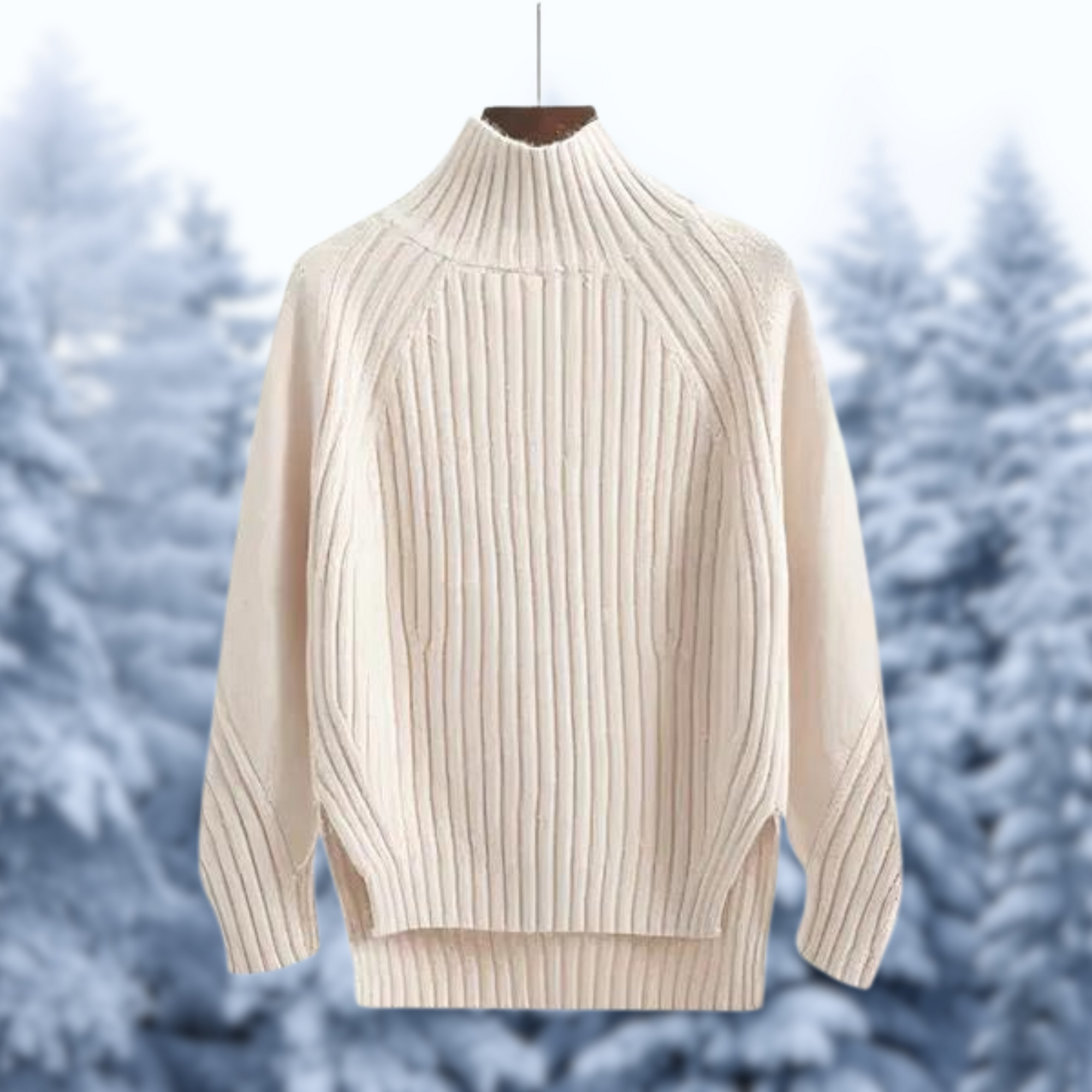 Pullover Emily: Rundhals-Strickpullover