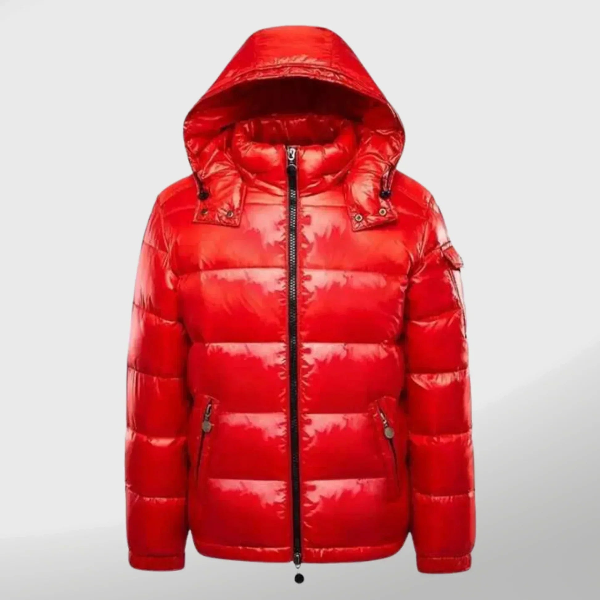 Krohn-e | Elegante Lange Puffy Winterjacke
