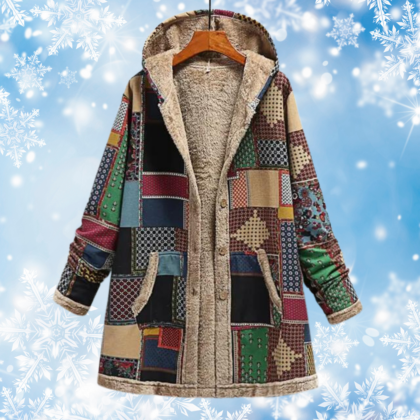 Everly Kapuzenpullover mit Aufdruck