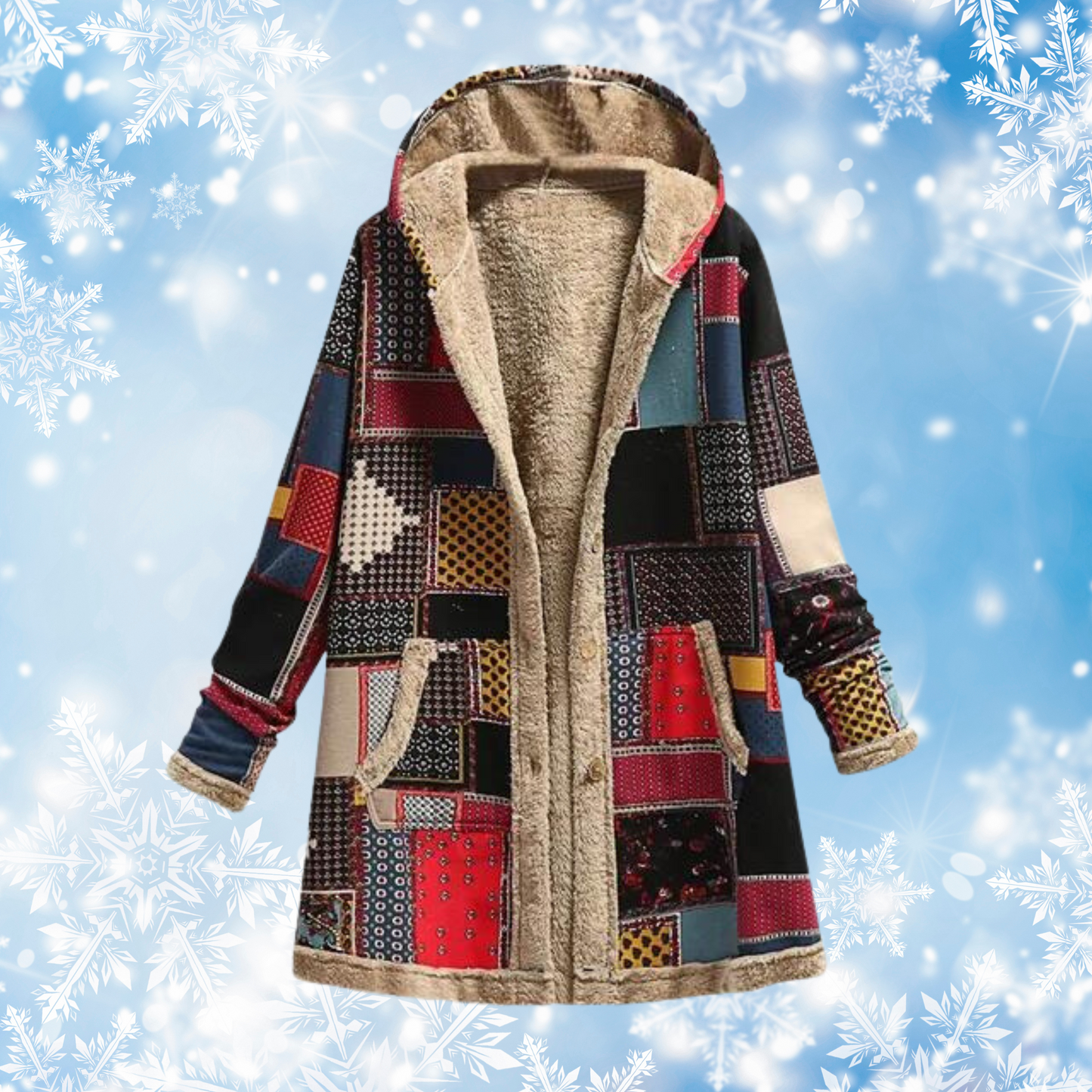 Everly Kapuzenpullover mit Aufdruck