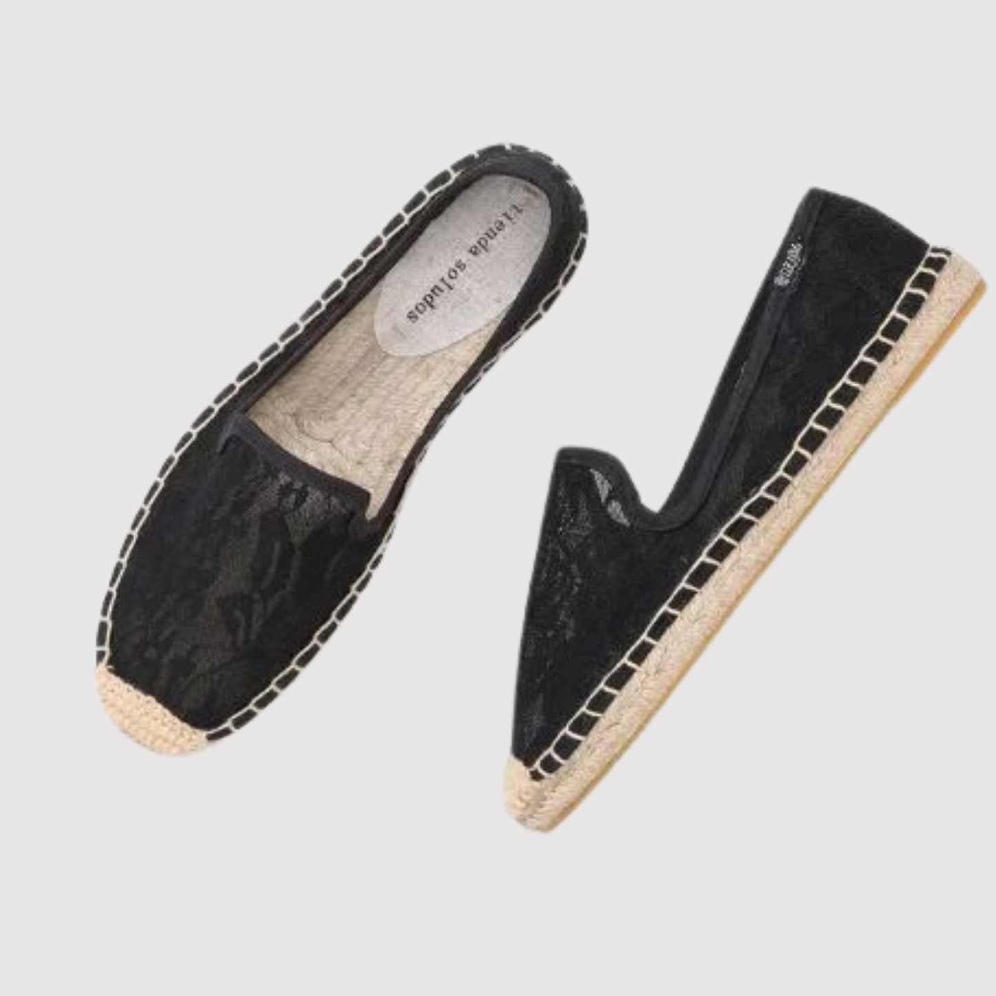 Josephine Handmade Woven Embroidery Lace Comfortable Shoe