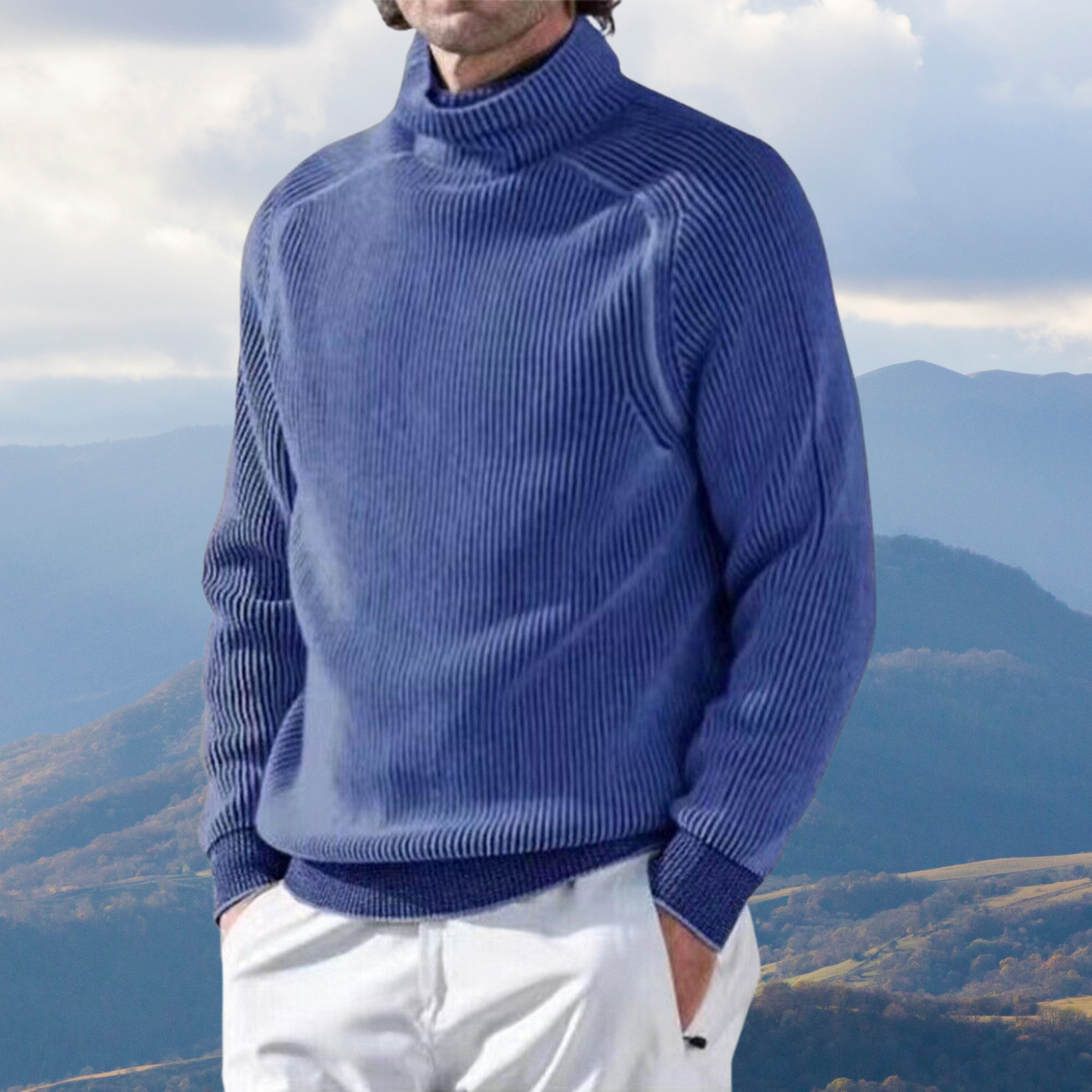 Oliver: Edler Rollkragenpullover