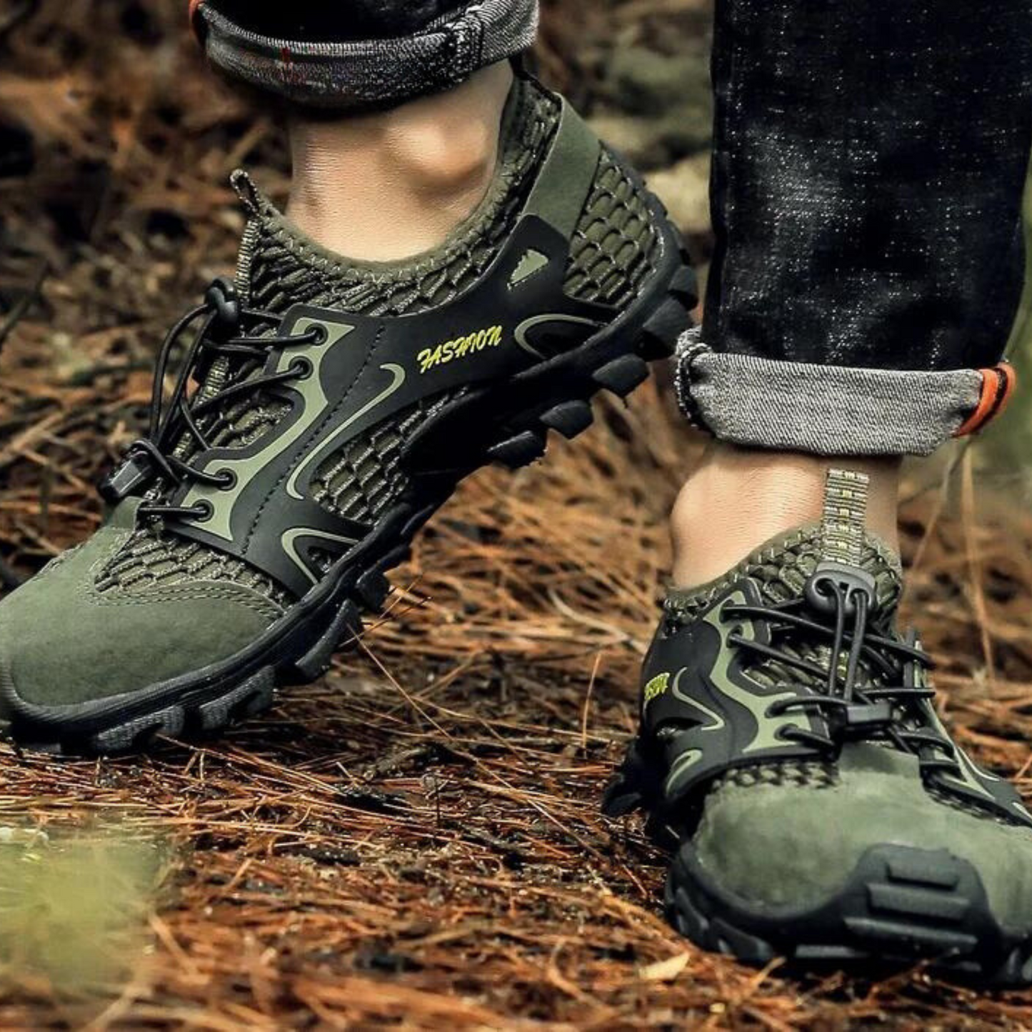 Harbert Atmungsaktives Mesh-No-Slip Socken für Herren