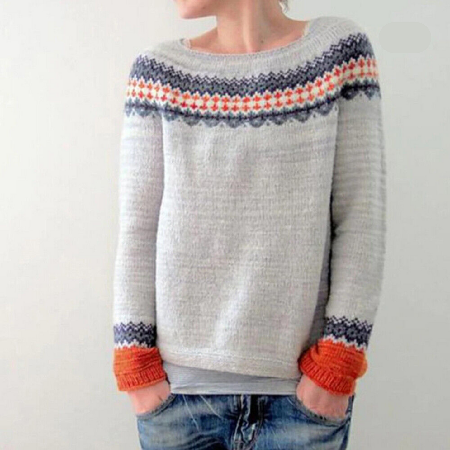 Krohn-e | Ethno Print Pullover