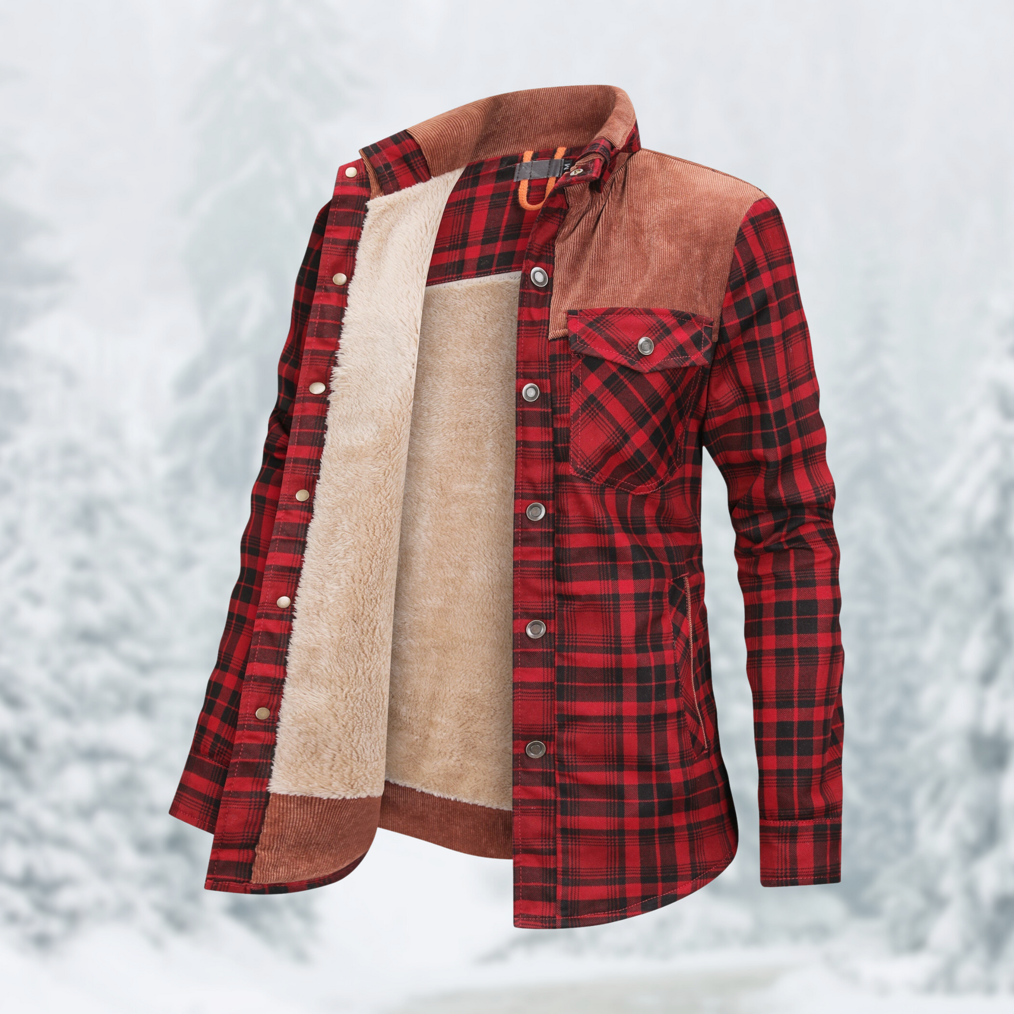 Krohn-e | Flanell Wanderjacke für Frauen