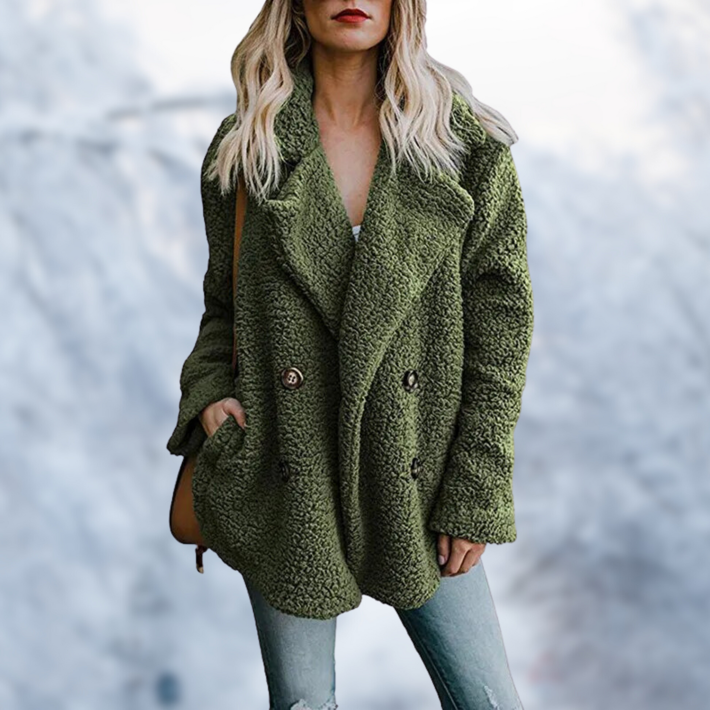 Krohn-e | Winter Teddy Mantel
