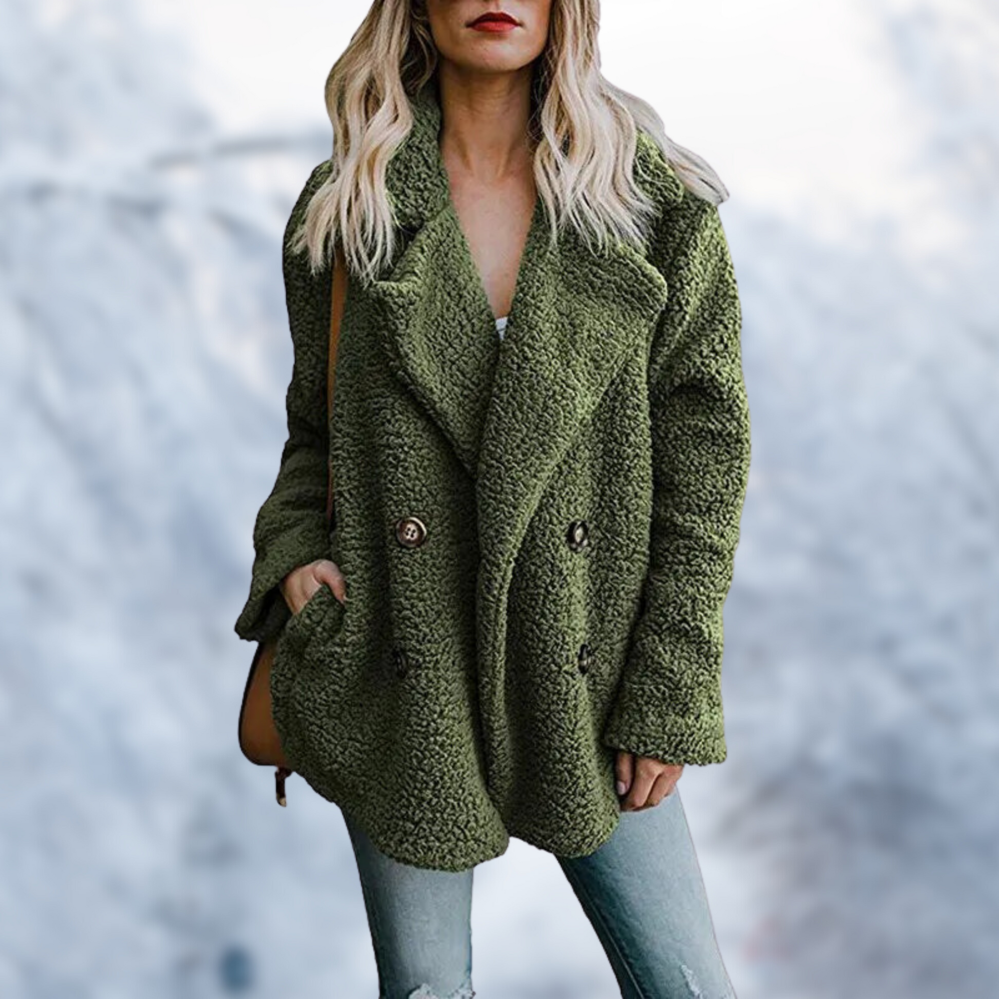 Krohn-e | Winter Teddy Mantel