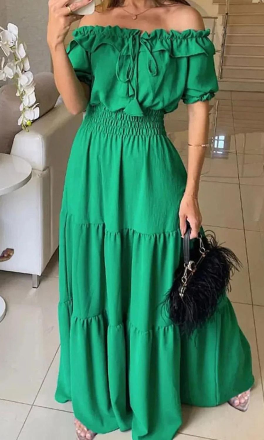 Sommerkleid Syeda: Elegant und elastisch