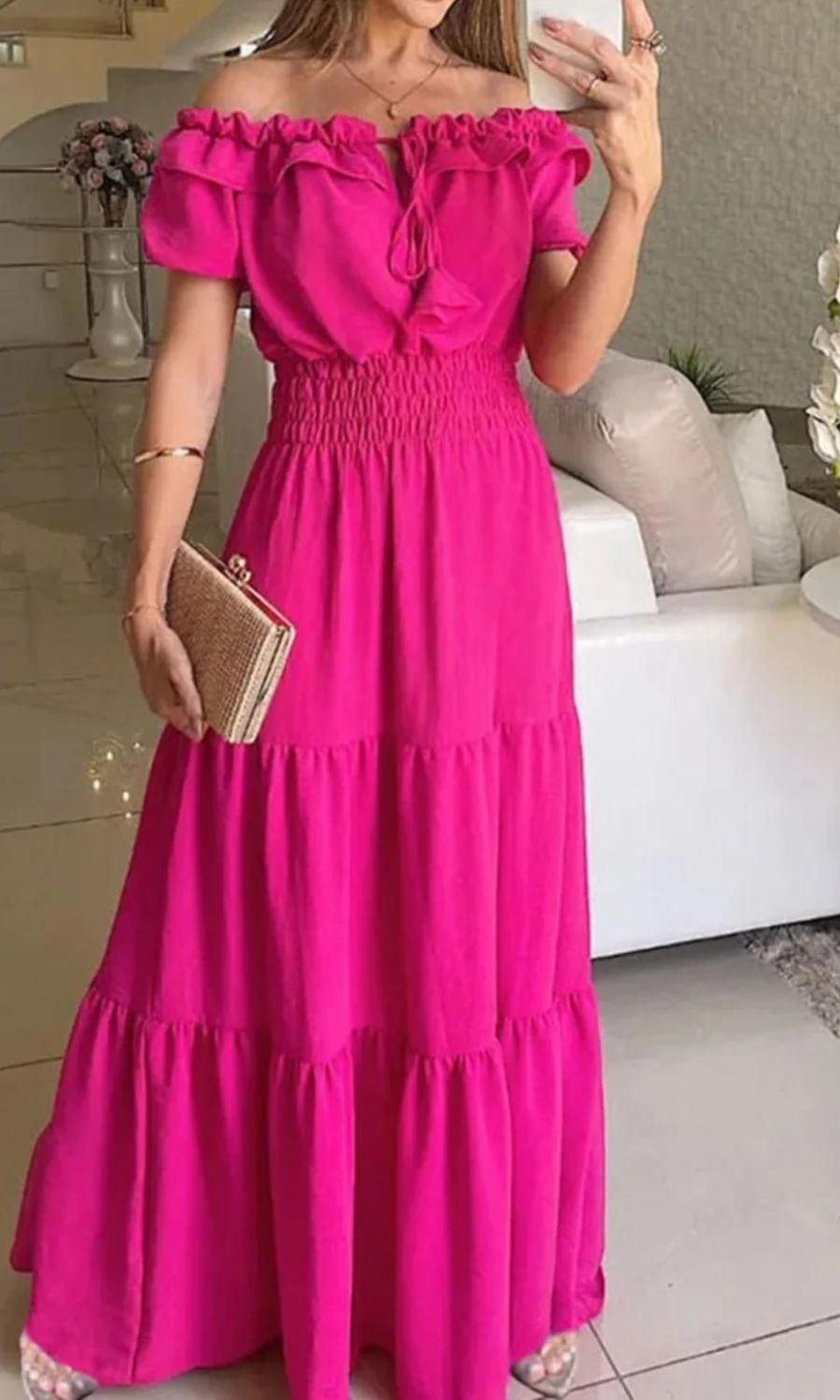 Sommerkleid Syeda: Elegant und elastisch