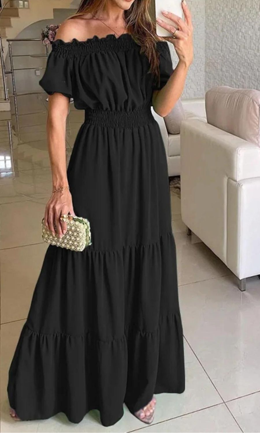 Sommerkleid Syeda: Elegant und elastisch