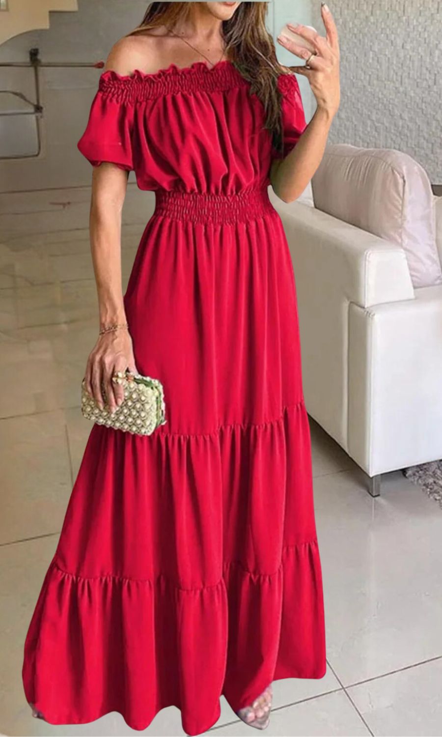 Sommerkleid Syeda: Elegant und elastisch