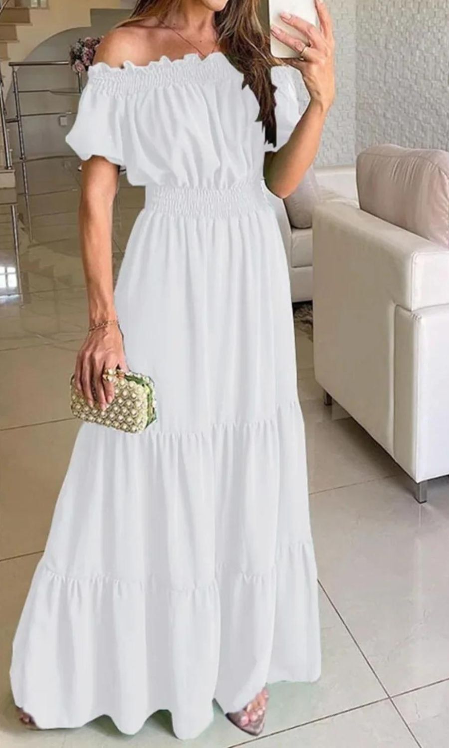 Sommerkleid Syeda: Elegant und elastisch