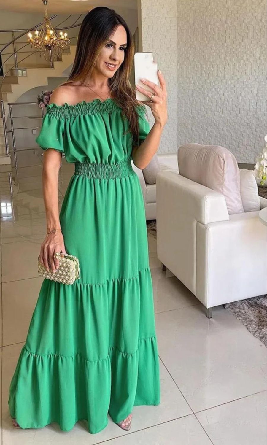 Sommerkleid Syeda: Elegant und elastisch