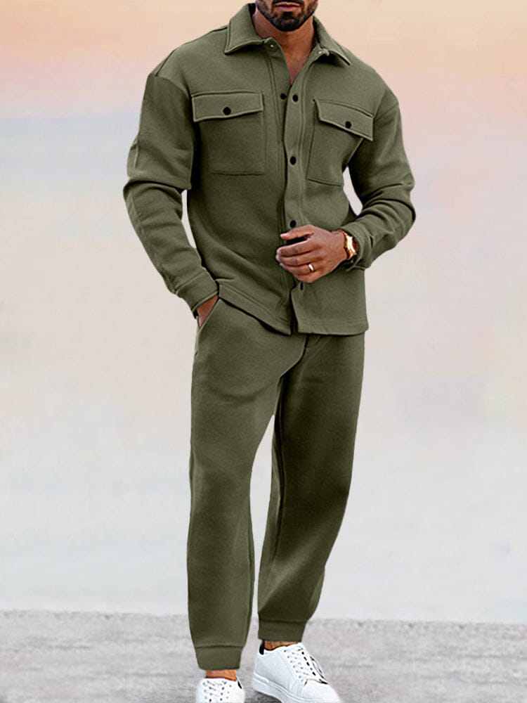 Elegantes Herren Zweiteiler-Outfit – bequem und sportlich