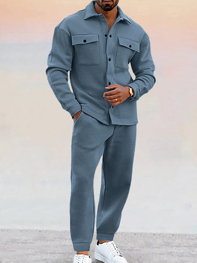 Elegantes Herren Zweiteiler-Outfit – bequem und sportlich