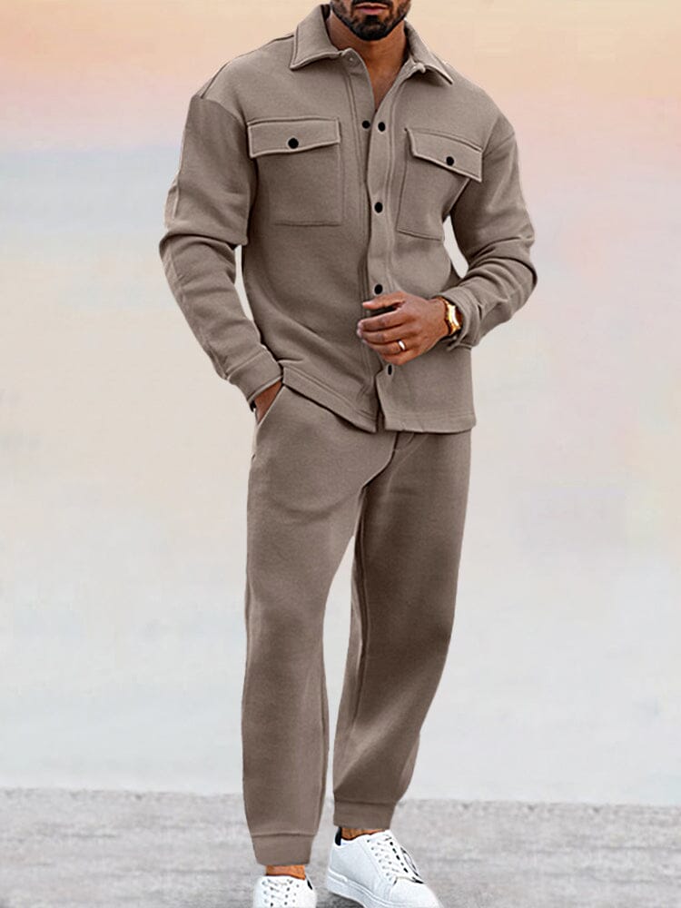 Elegantes Herren Zweiteiler-Outfit – bequem und sportlich