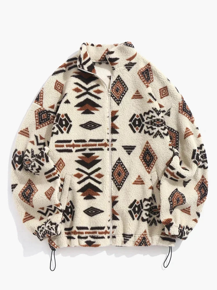 Krohn-e | Pullover mit Ethnischem Druck