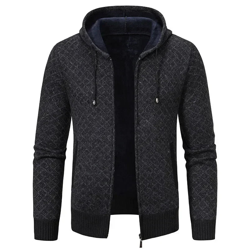 Herren Winterstrickjacke Anders – warm