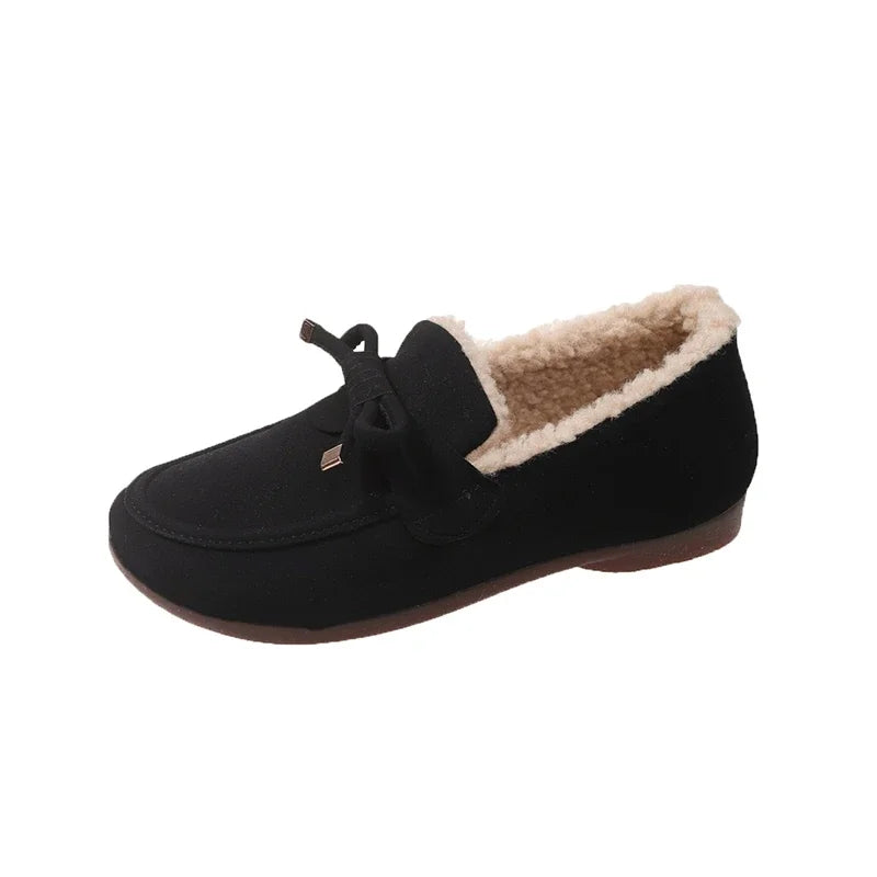 Modische und warme Damen-Winterschuhe von Luthrae – flache Sohle