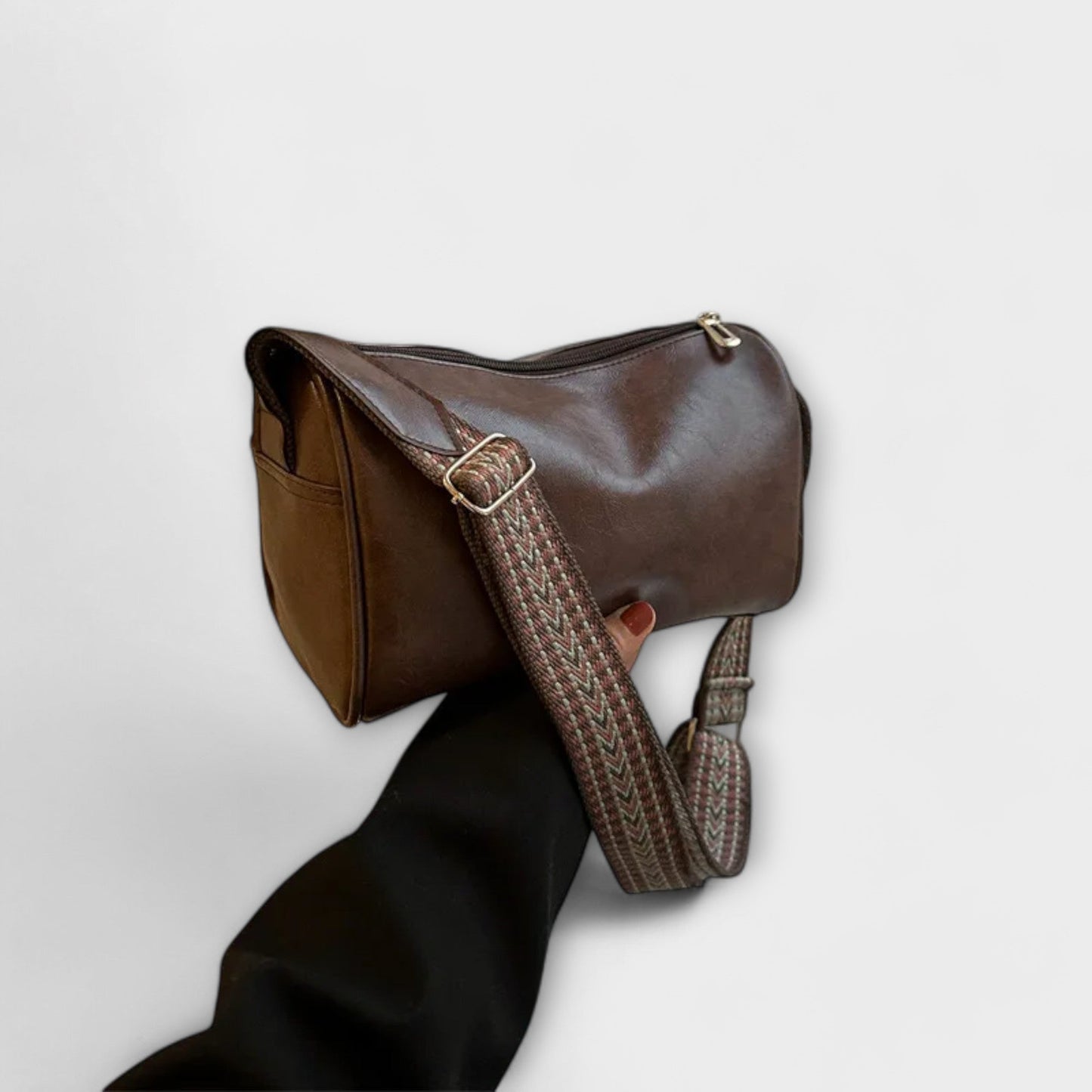 KROHN-E Damen Schultertasche Modern Verstellbarer Riemen Vielseitig