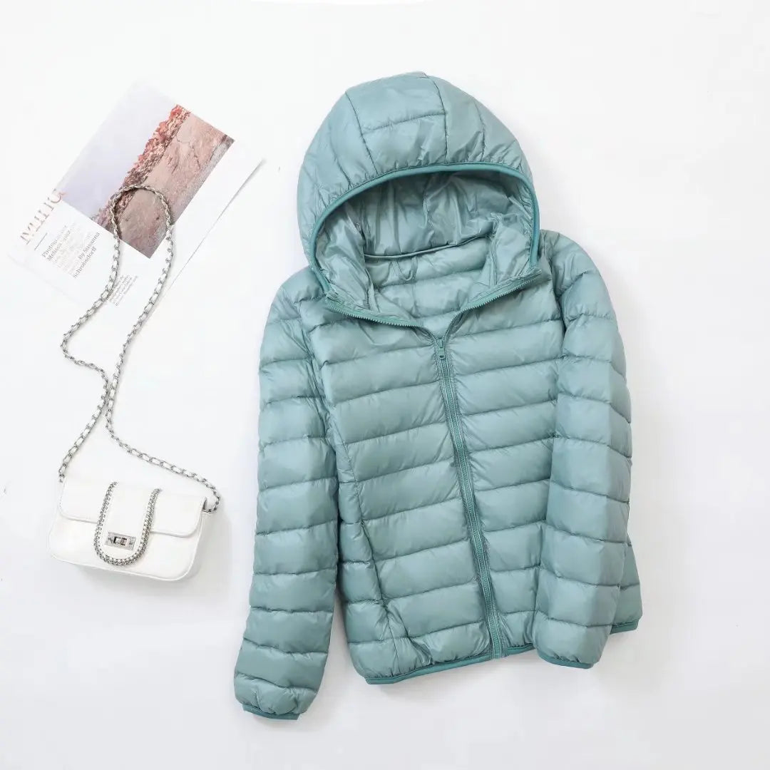 Krohn-e | Kapuzen Daunenjacke Spezielle Winter