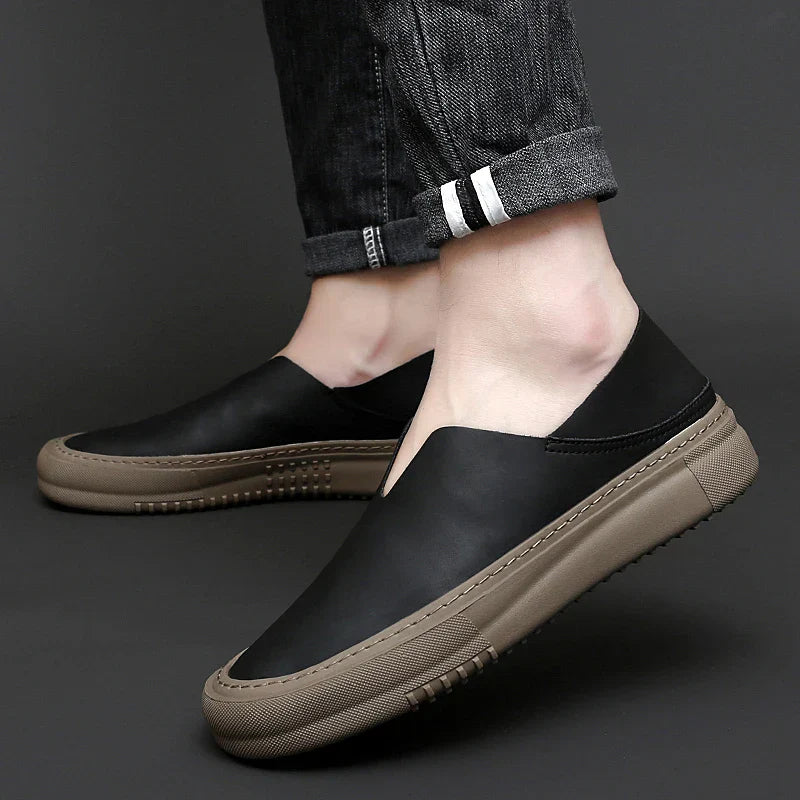 Herren Leder Mokassins im UrbanStyle